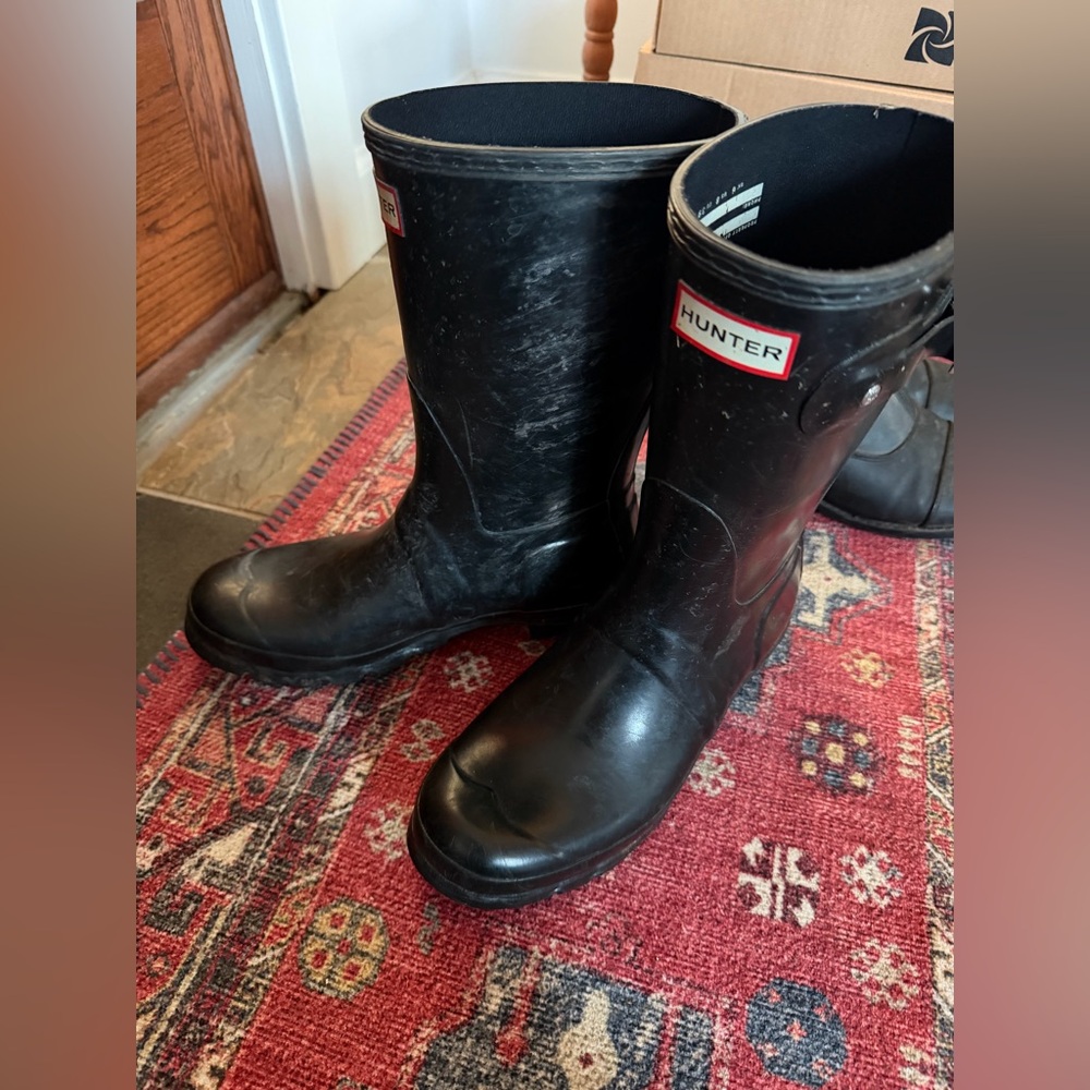 Hunter Classic Black Waterproof Boots